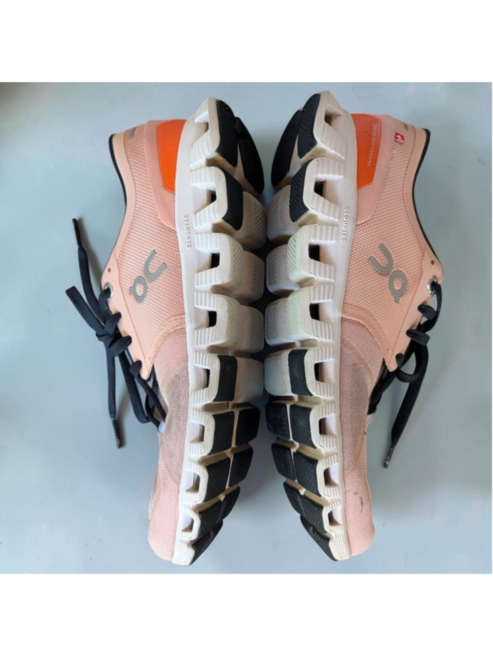 On Cloud X3 Running Shoes Rose Sand Women's Size 9 Athletic Sneakers - Picture 10 of 11